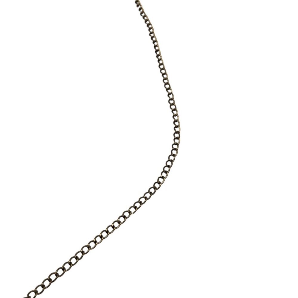 Martine Mail Mermaid Antique Gold Tone Unisex Necklace - Picture 6 of 11